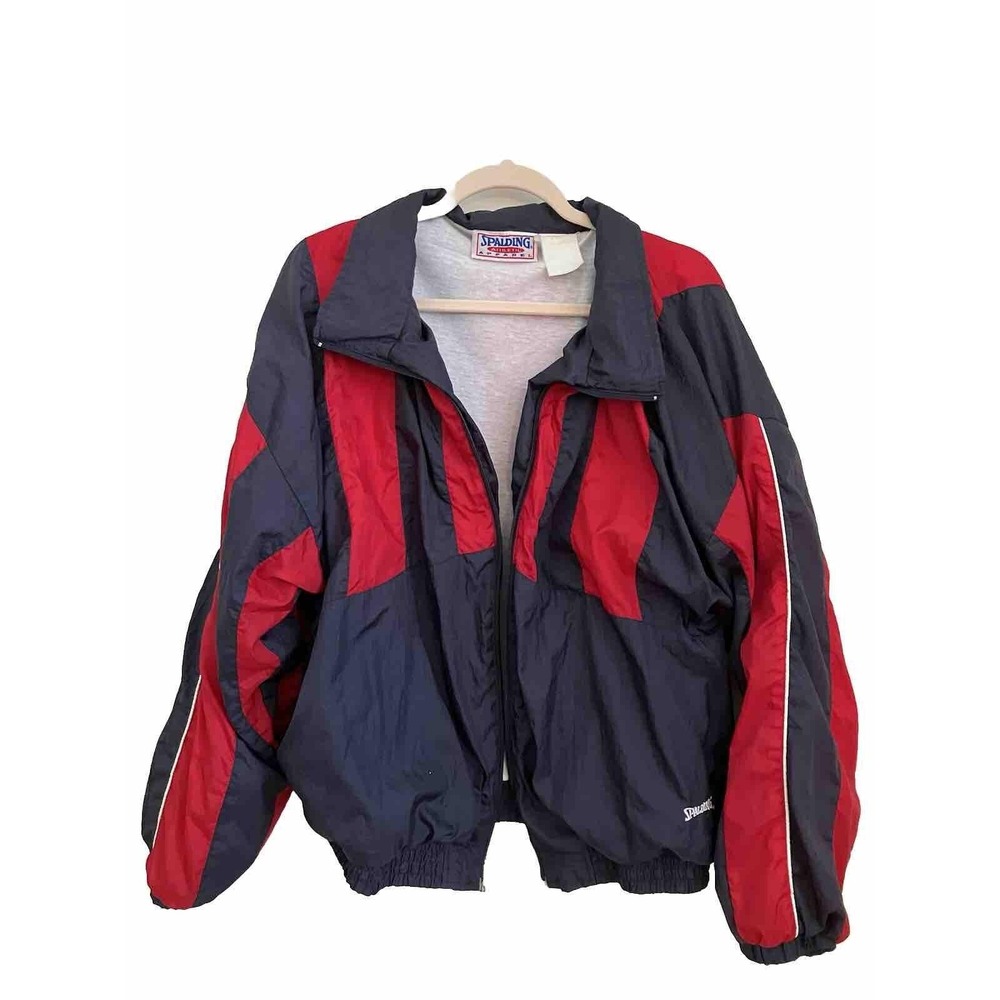 Vintage‎ Grandpacore 70's  GranSpaulding Blue Jacket Windbreaker Track SzM